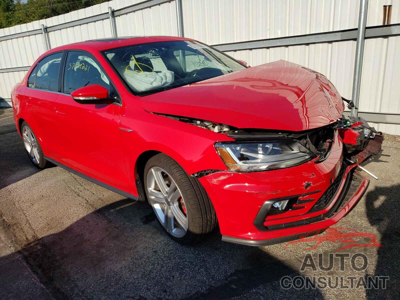 VOLKSWAGEN JETTA 2017 - 3VW4T7AJ6HM327985