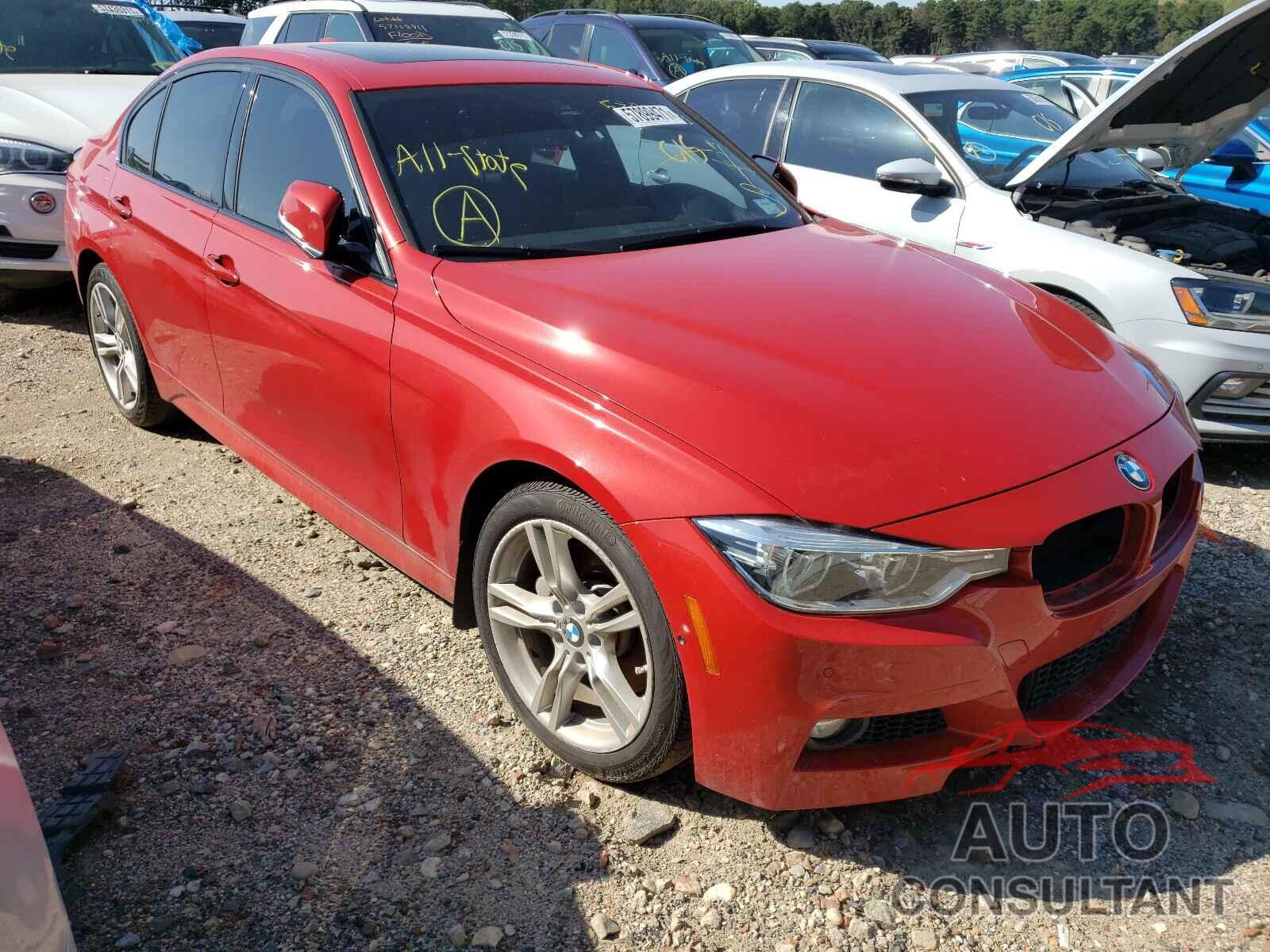 BMW 3 SERIES 2017 - WBA8B7G53HNU37574