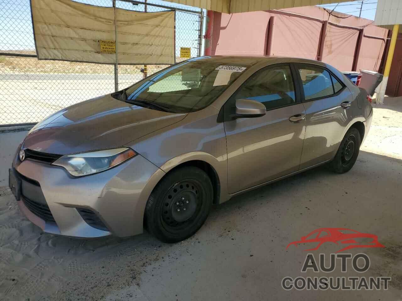 TOYOTA COROLLA 2014 - 2T1BURHEXEC177489