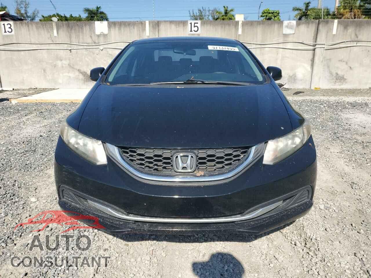 HONDA CIVIC 2013 - 19XFB2F52DE073466