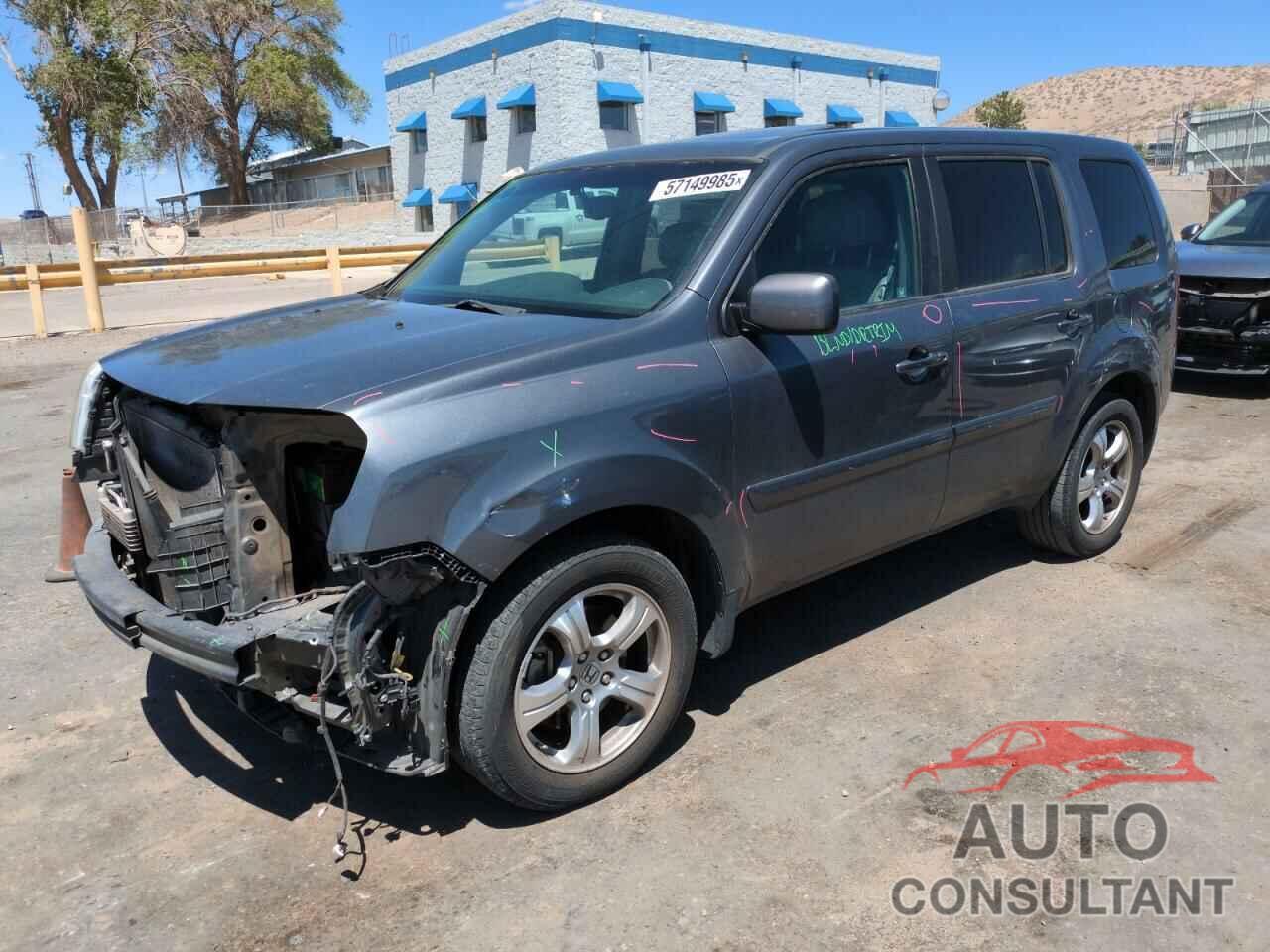 HONDA PILOT 2012 - 5FNYF4H51CB061095