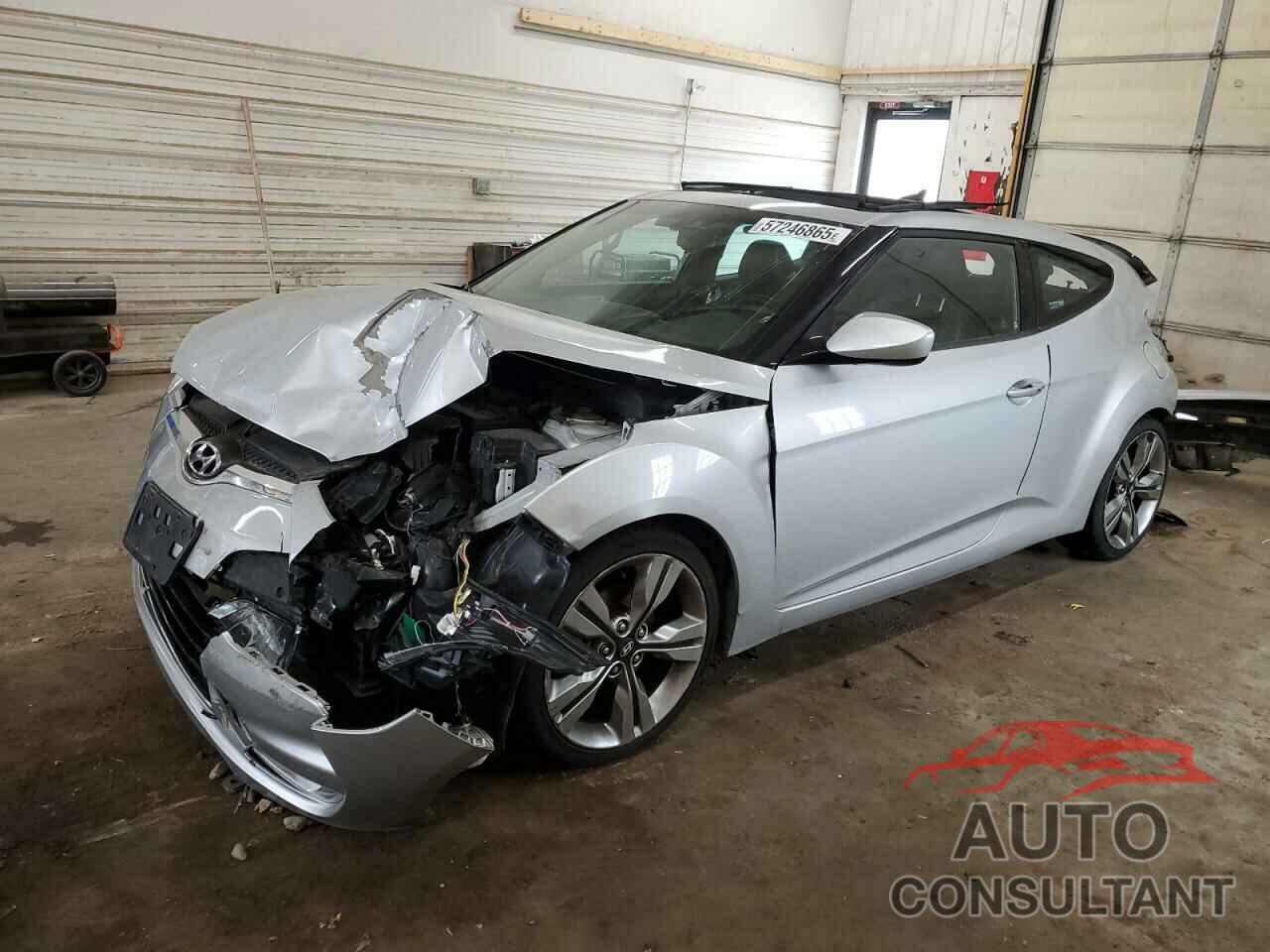HYUNDAI VELOSTER 2013 - KMHTC6AD1DU098524