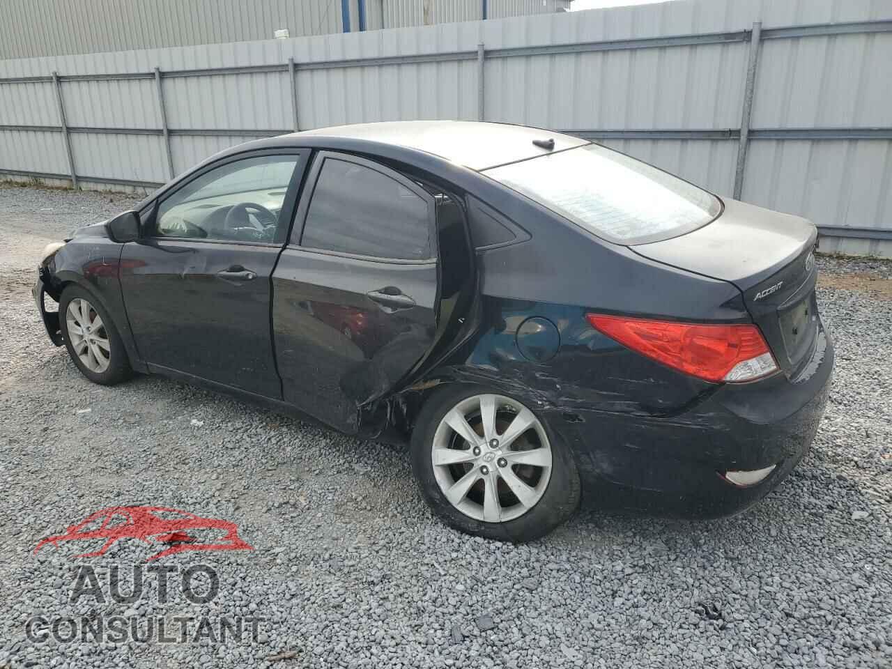 HYUNDAI ACCENT 2013 - KMHCU4AE5DU284710