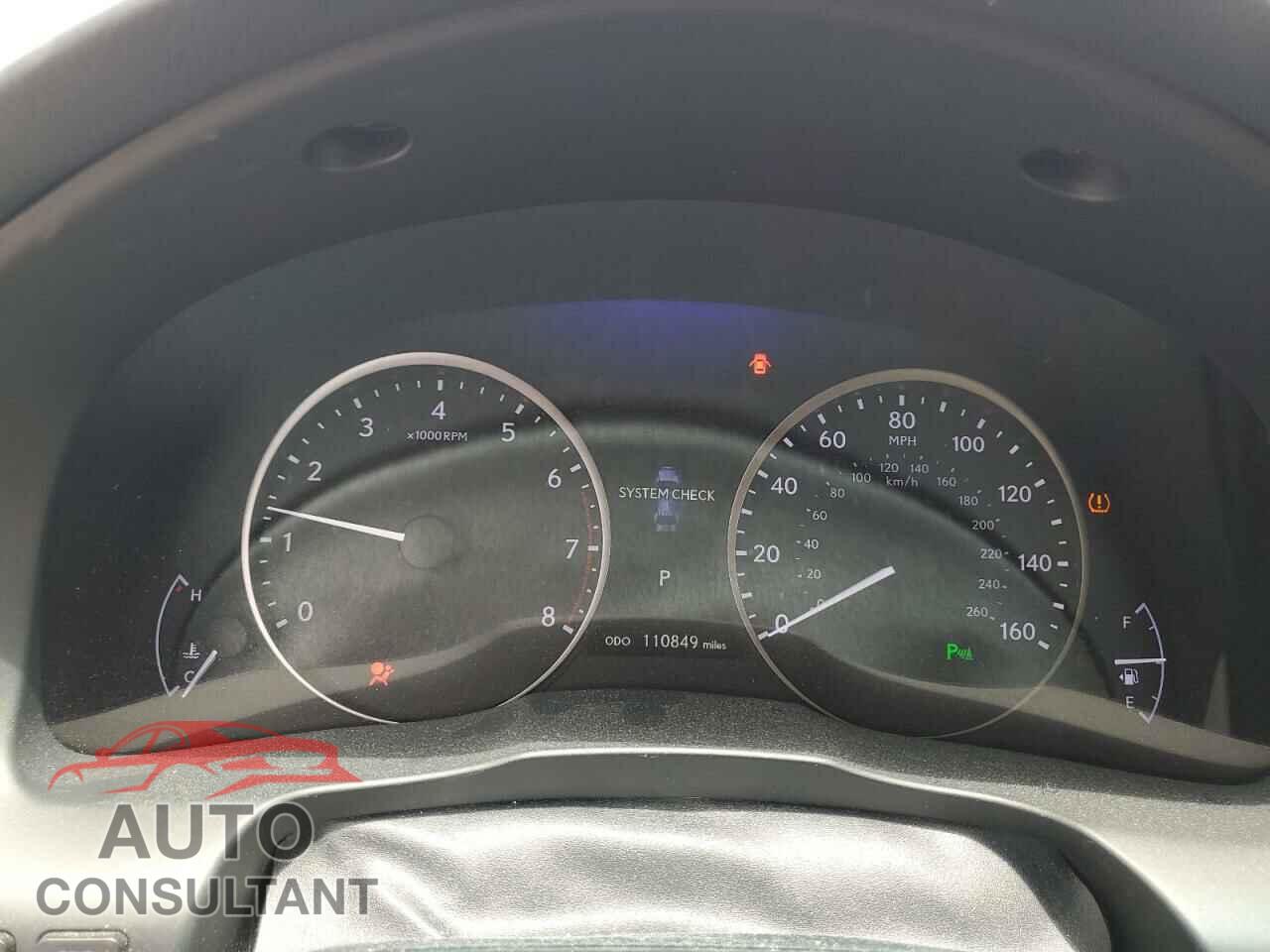 LEXUS ES350 2013 - JTHBK1GG2D2040780