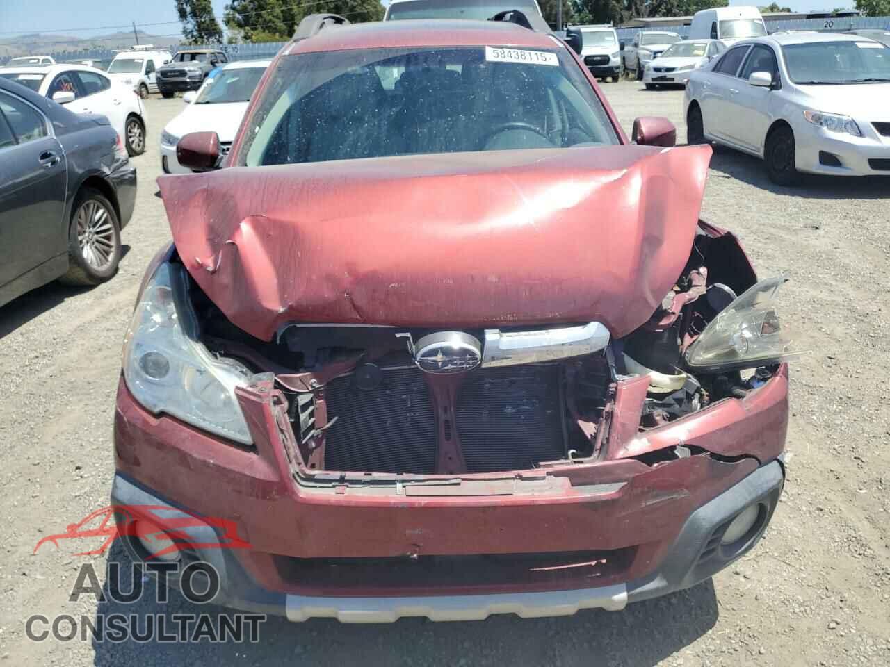 SUBARU OUTBACK 2014 - 4S4BRBLC7E3290562