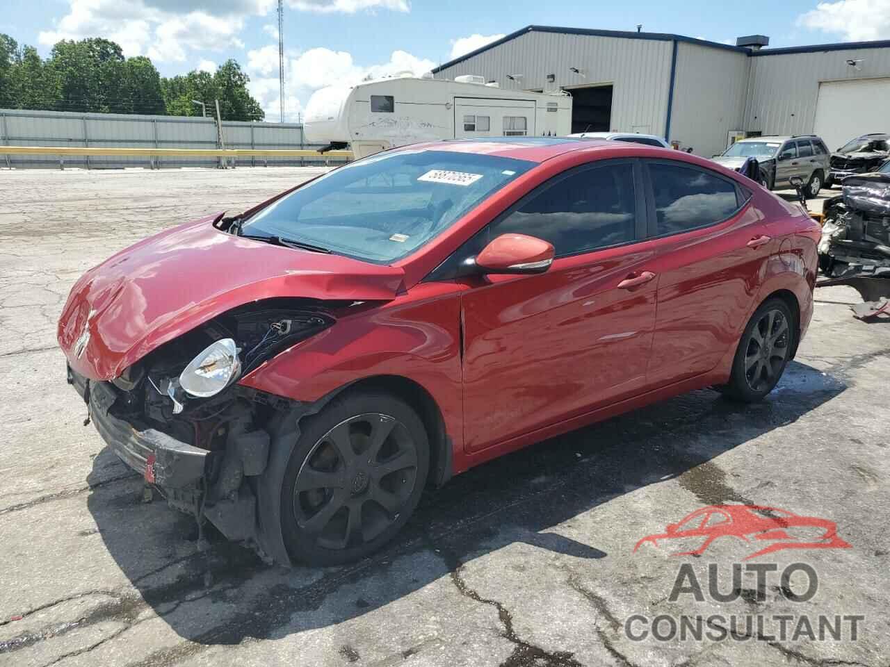 HYUNDAI ELANTRA 2013 - KMHDH4AE6DU859292