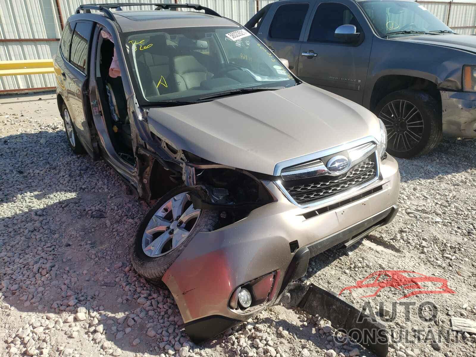 SUBARU FORESTER 2016 - JF2SJARC2GH538429