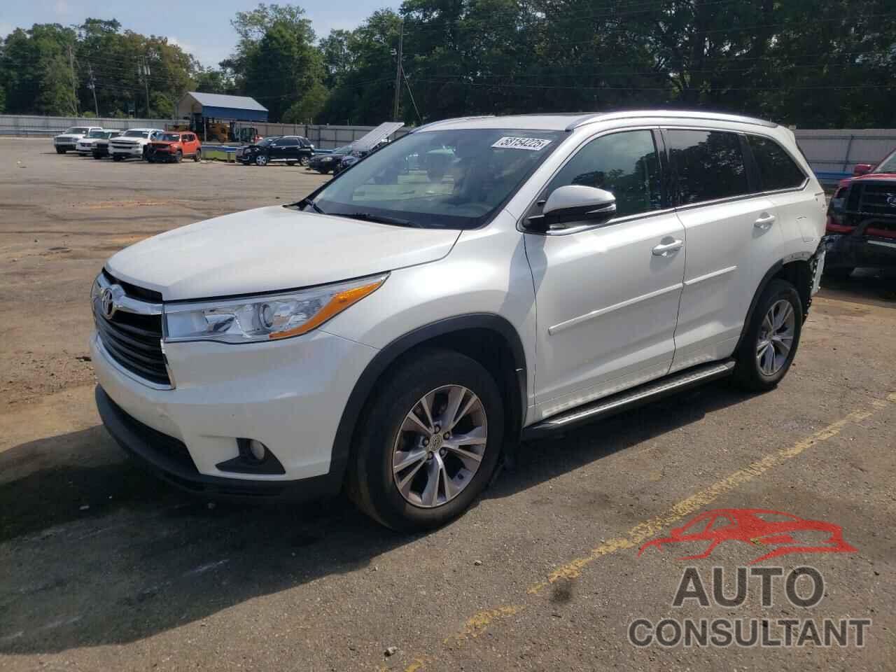 TOYOTA HIGHLANDER 2014 - 5TDKKRFH2ES008335