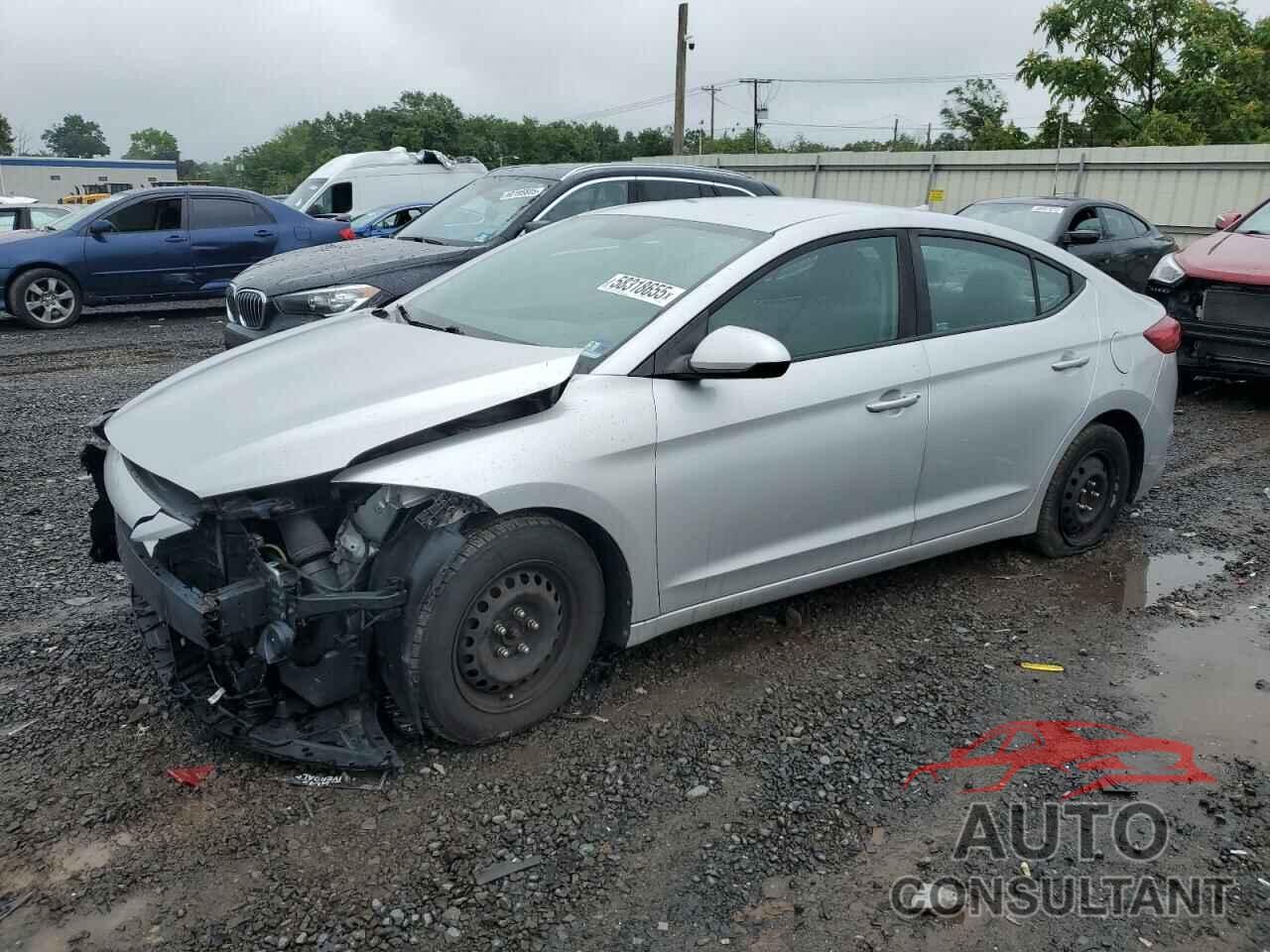 HYUNDAI ELANTRA 2017 - KMHD74LF1HU071096