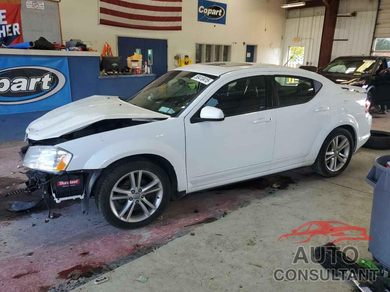 DODGE AVENGER 2012 - 1C3CDZEG4CN276284
