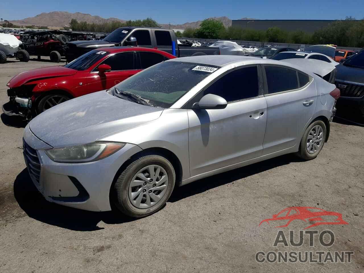 HYUNDAI ELANTRA 2017 - KMHD7ALF8HU325810