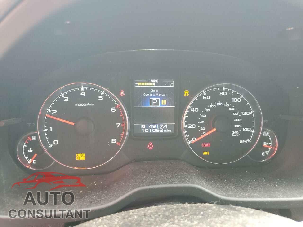 SUBARU OUTBACK 2014 - 4S4BRCLC2E3280852
