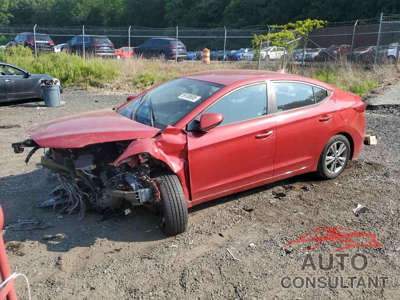 HYUNDAI ELANTRA 2018 - 5NPD84LFXJH239643
