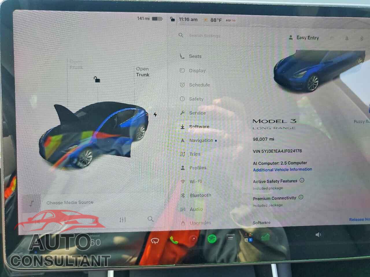 TESLA MODEL 3 2018 - 5YJ3E1EA4JF024178