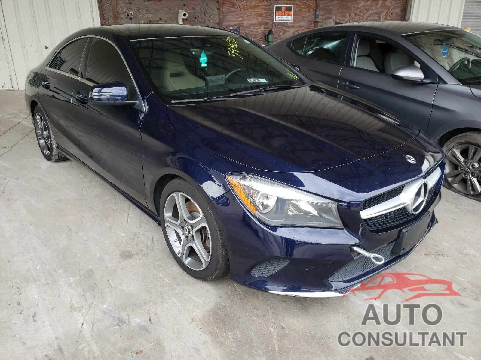 MERCEDES-BENZ CLA-CLASS 2018 - WDDSJ4GB5JN530222