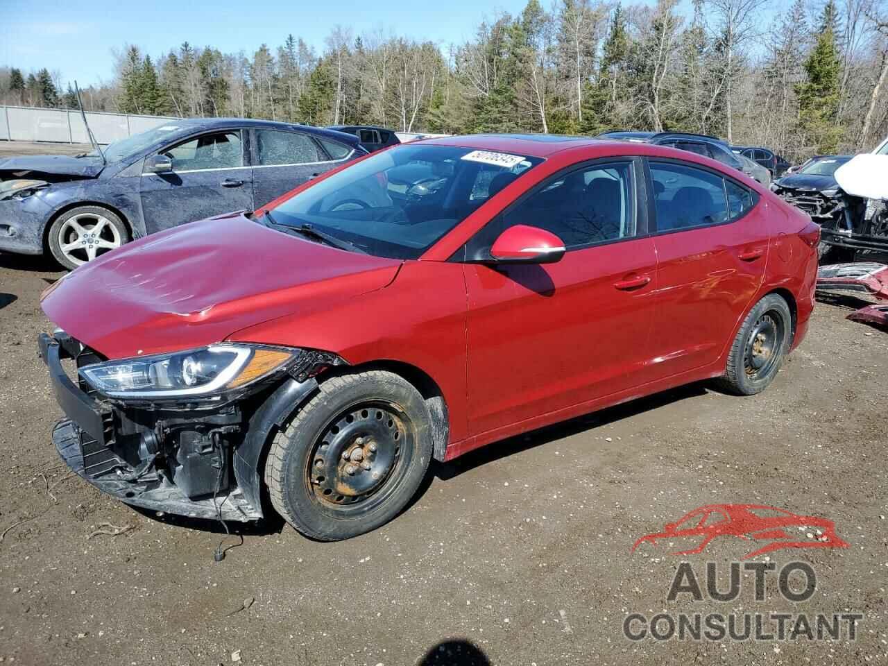 HYUNDAI ELANTRA 2018 - KMHD84LF8JU633790