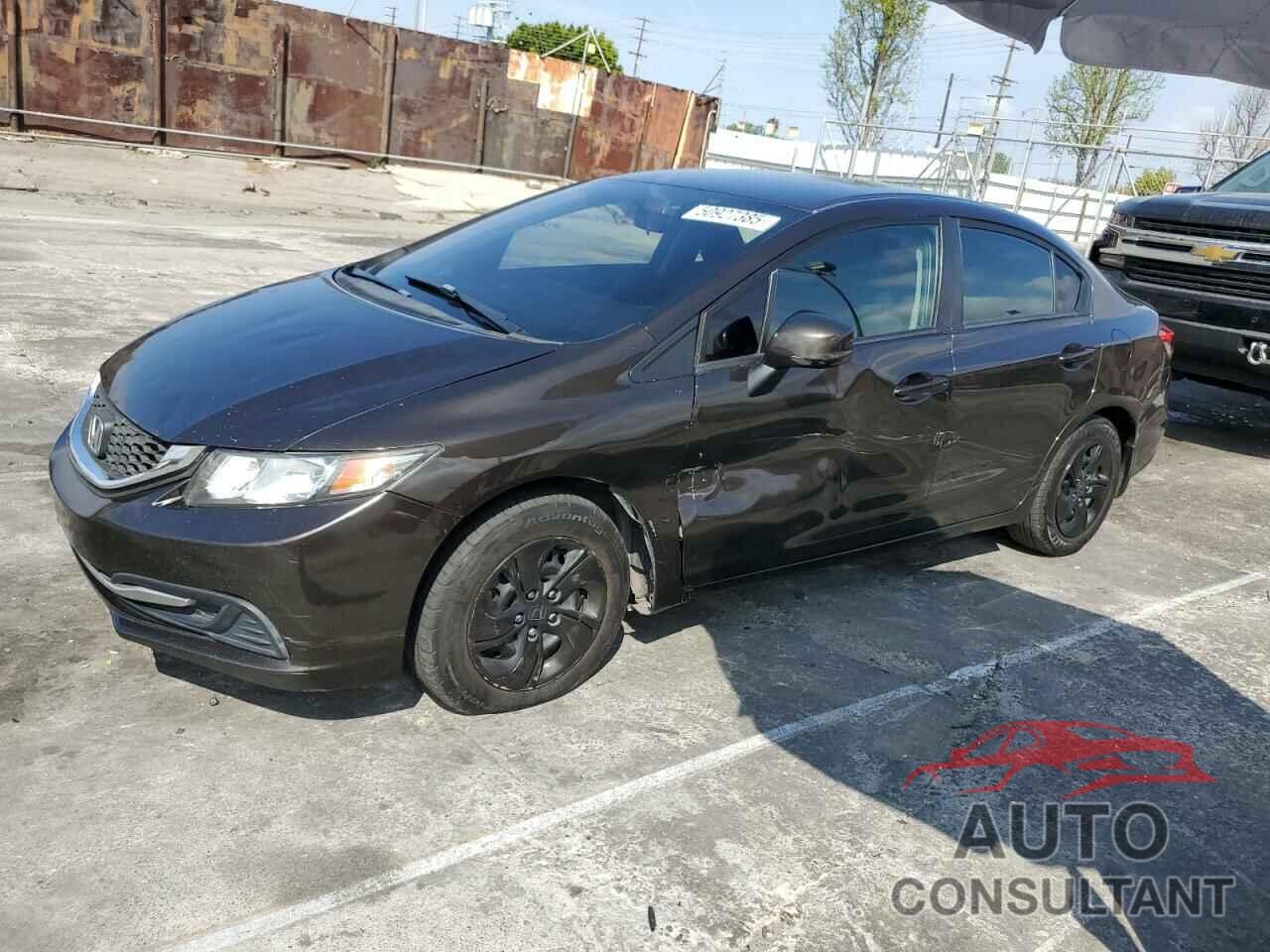 HONDA CIVIC 2013 - 2HGFB2F50DH597561