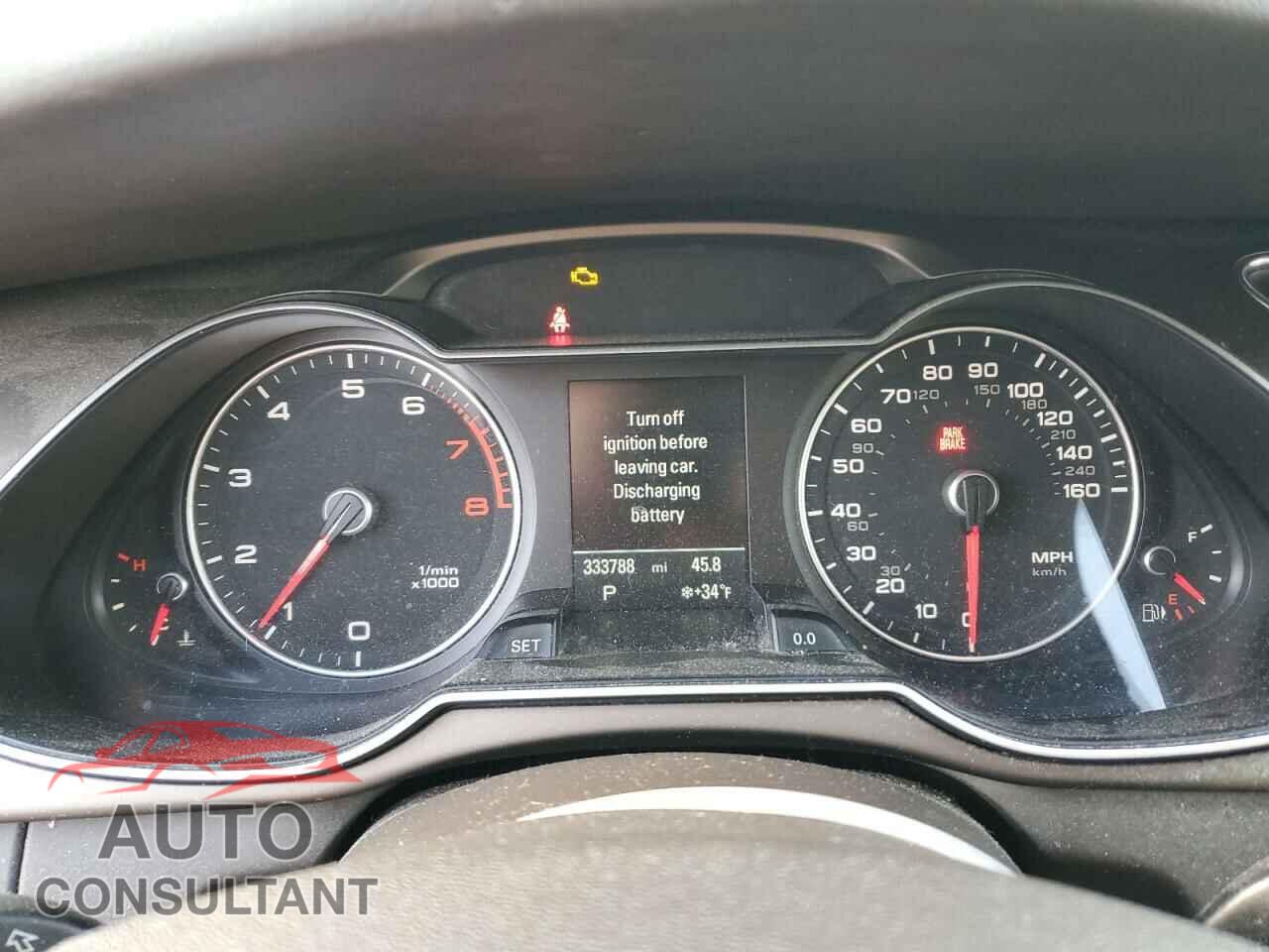 AUDI A4 2013 - WAUEFAFL2DN050061