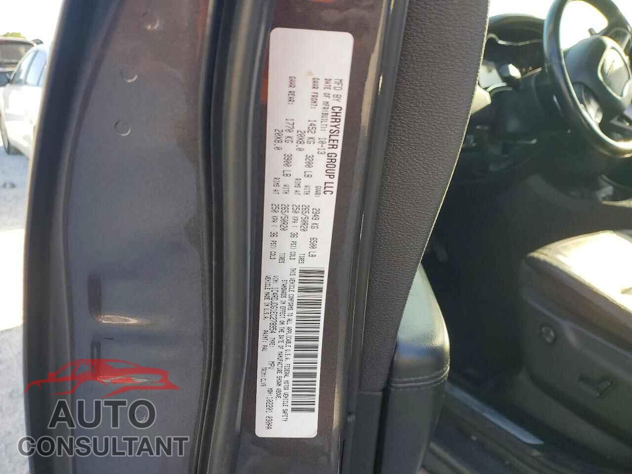 DODGE DURANGO 2014 - 1C4RDJDG1EC278954