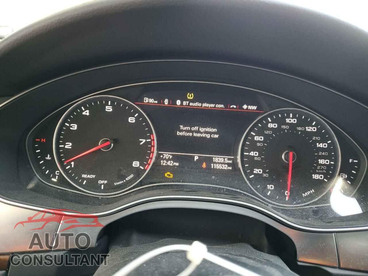 AUDI A6 2016 - WAUGFAFC3GN007314