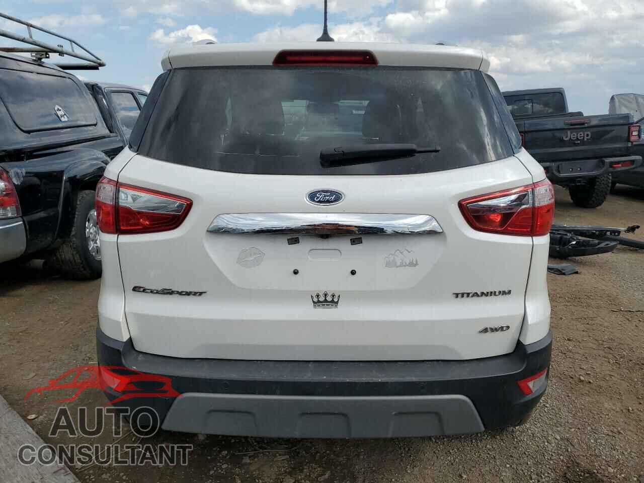 FORD ECOSPORT 2019 - MAJ6S3KL0KC300903