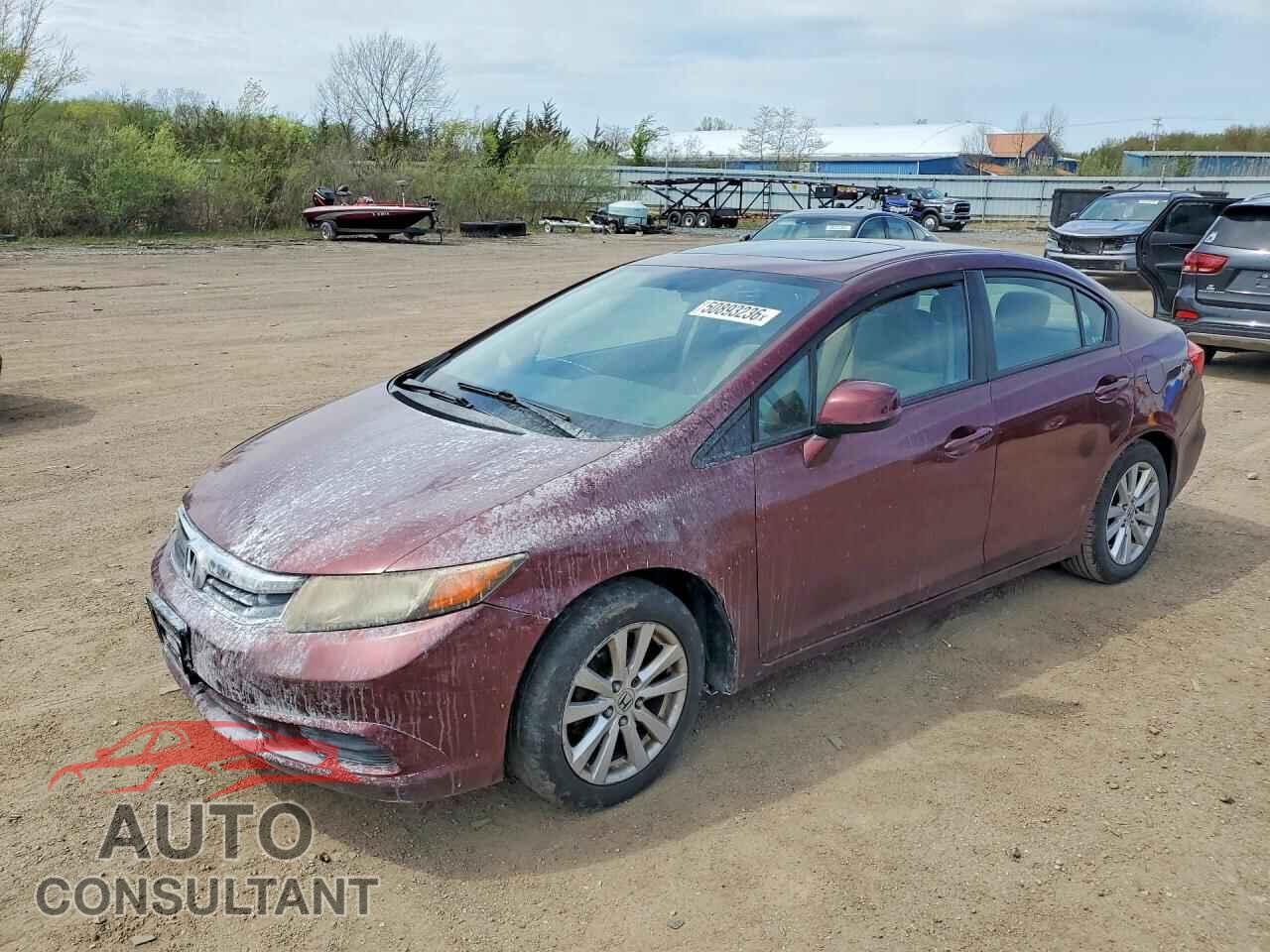 HONDA CIVIC 2012 - 2HGFB2F8XCH541555