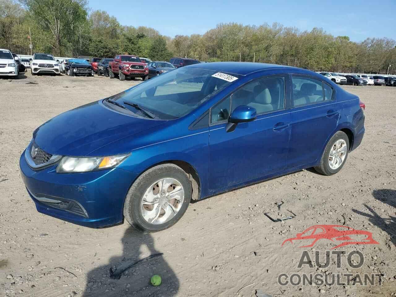 HONDA CIVIC 2013 - 19XFB2F54DE004844