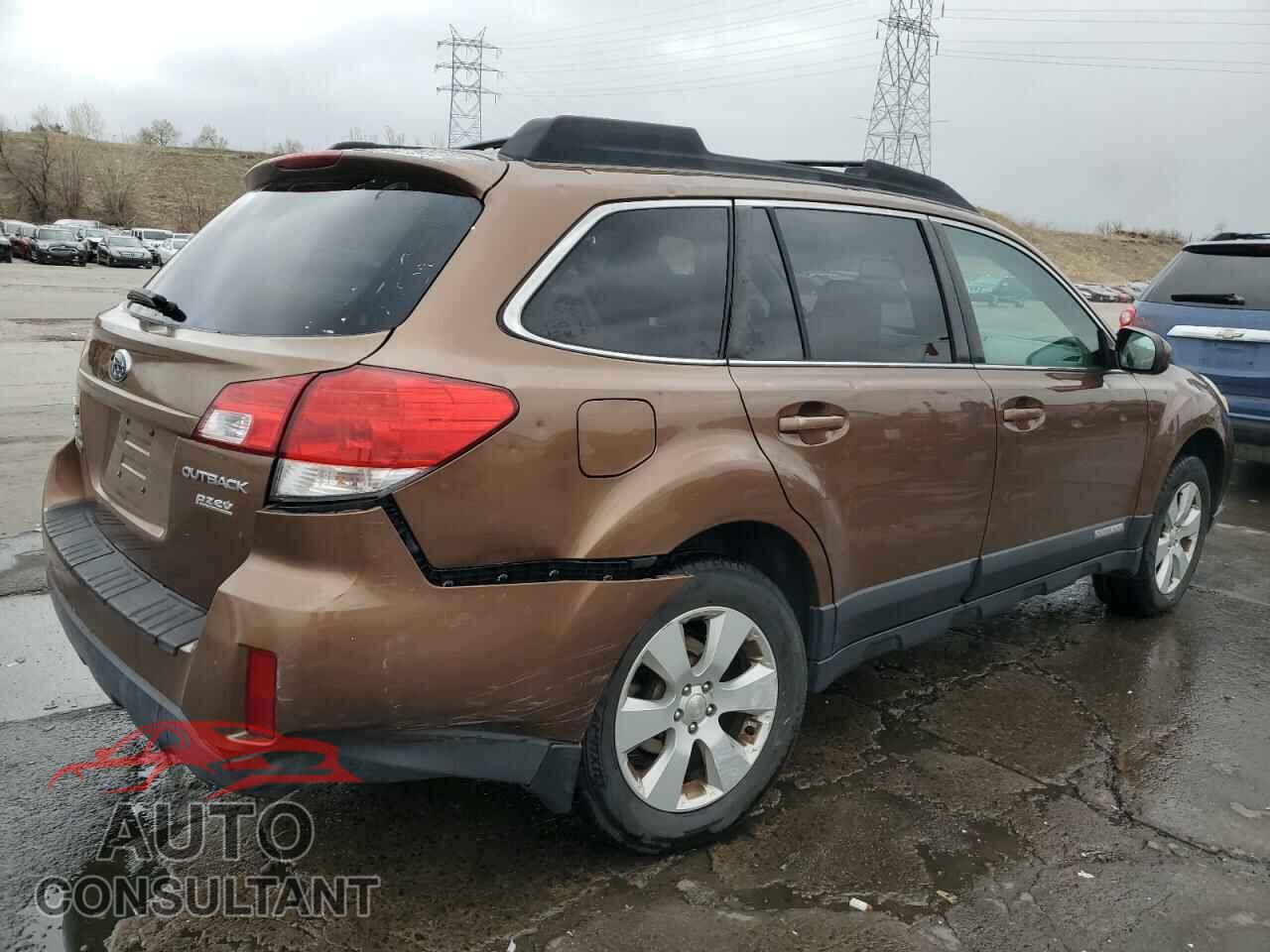 SUBARU OUTBACK 2011 - 4S4BRBCC1B3380155