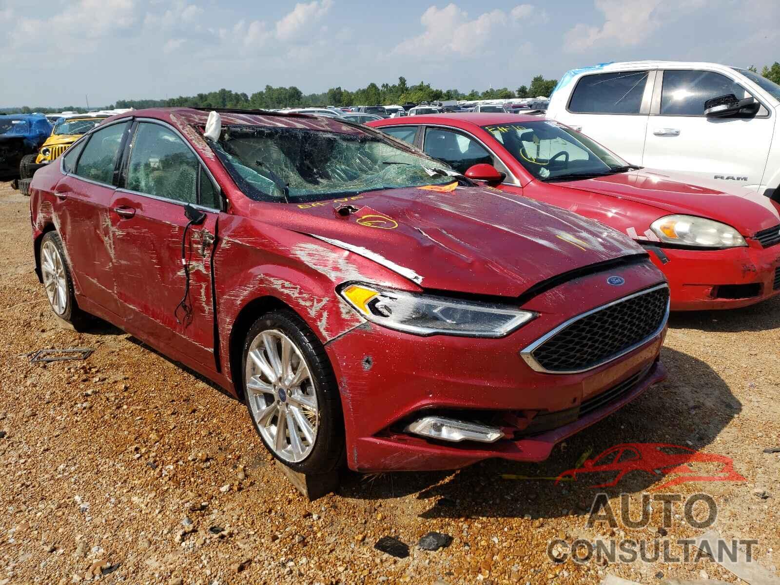 FORD FUSION 2017 - 3FA6P0K95HR205770