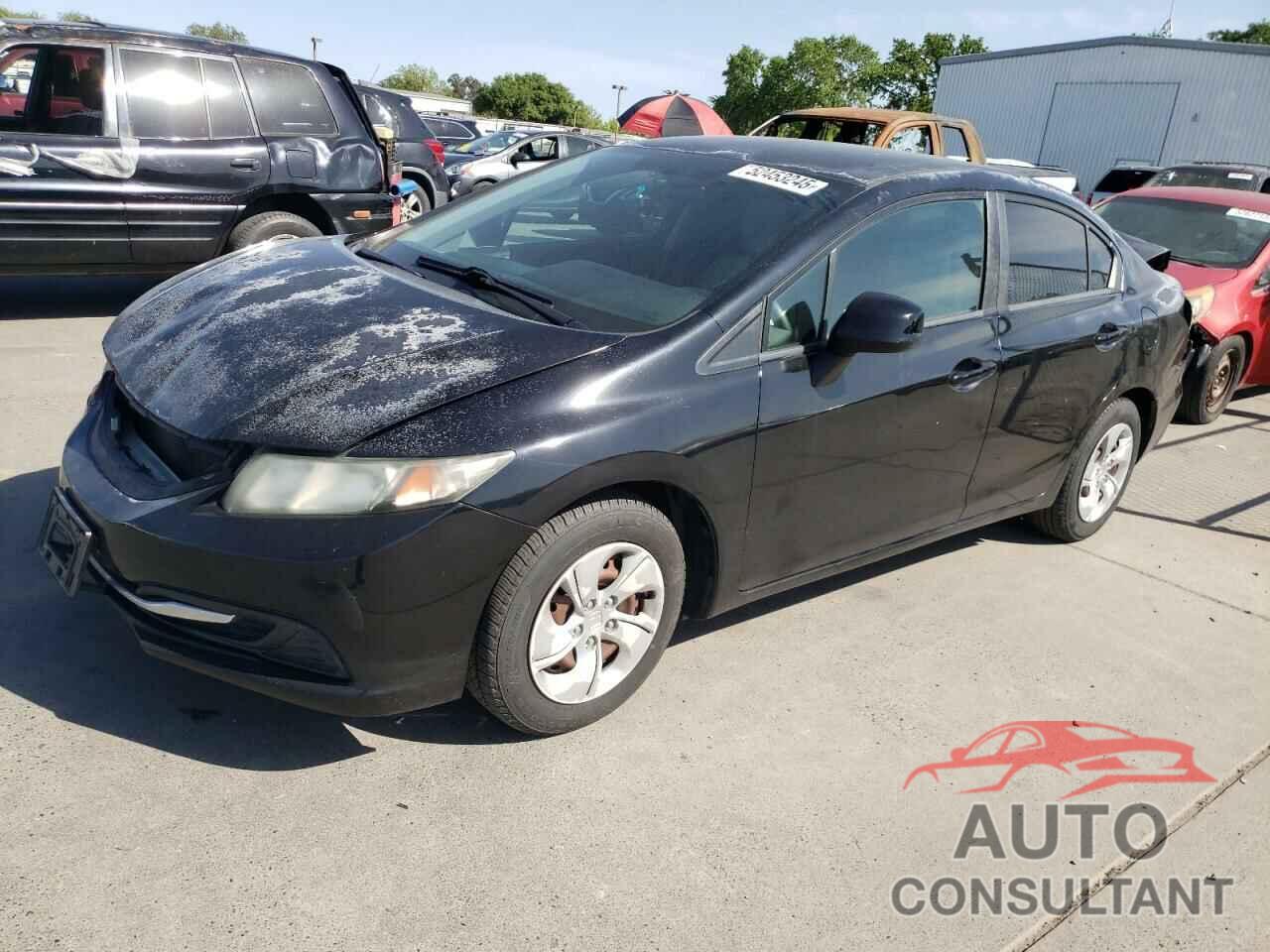 HONDA CIVIC 2013 - 2HGFB2F53DH547933