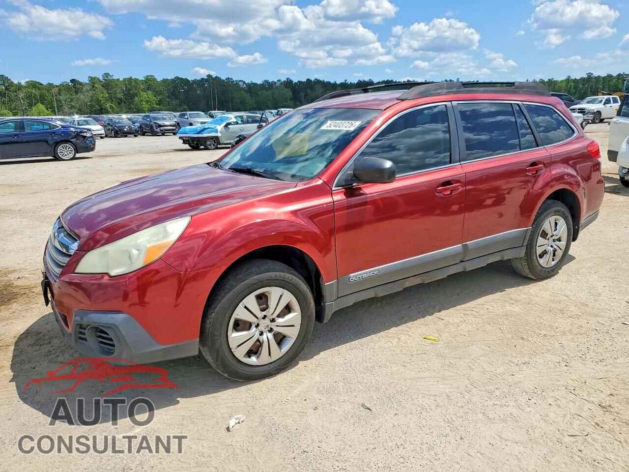 SUBARU OUTBACK 2013 - 4S4BRCAC8D3240082