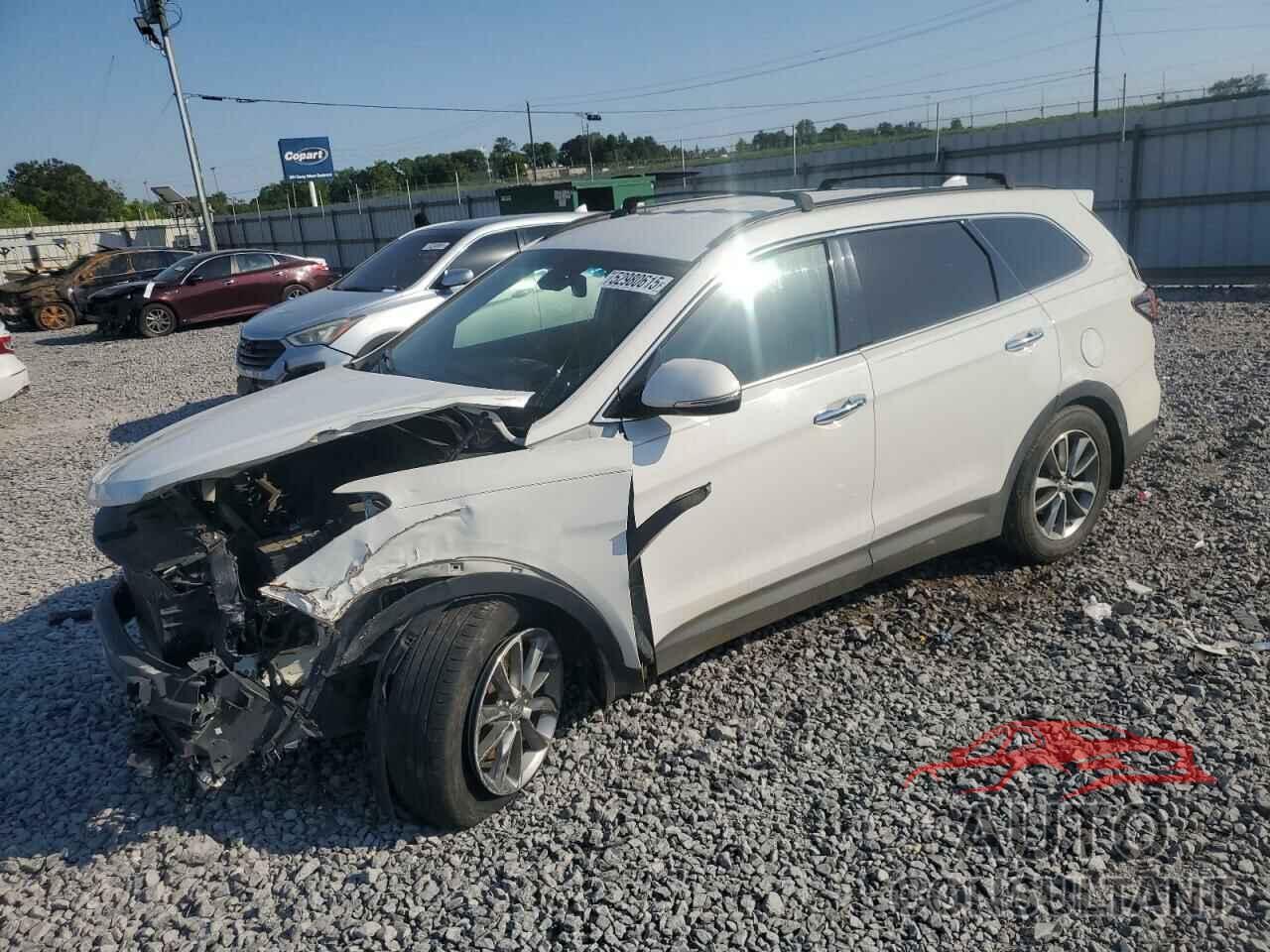 HYUNDAI SANTA FE 2017 - KM8SN4HF7HU247378