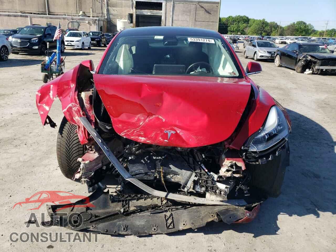 TESLA MODEL 3 2019 - 5YJ3E1EB6KF389598