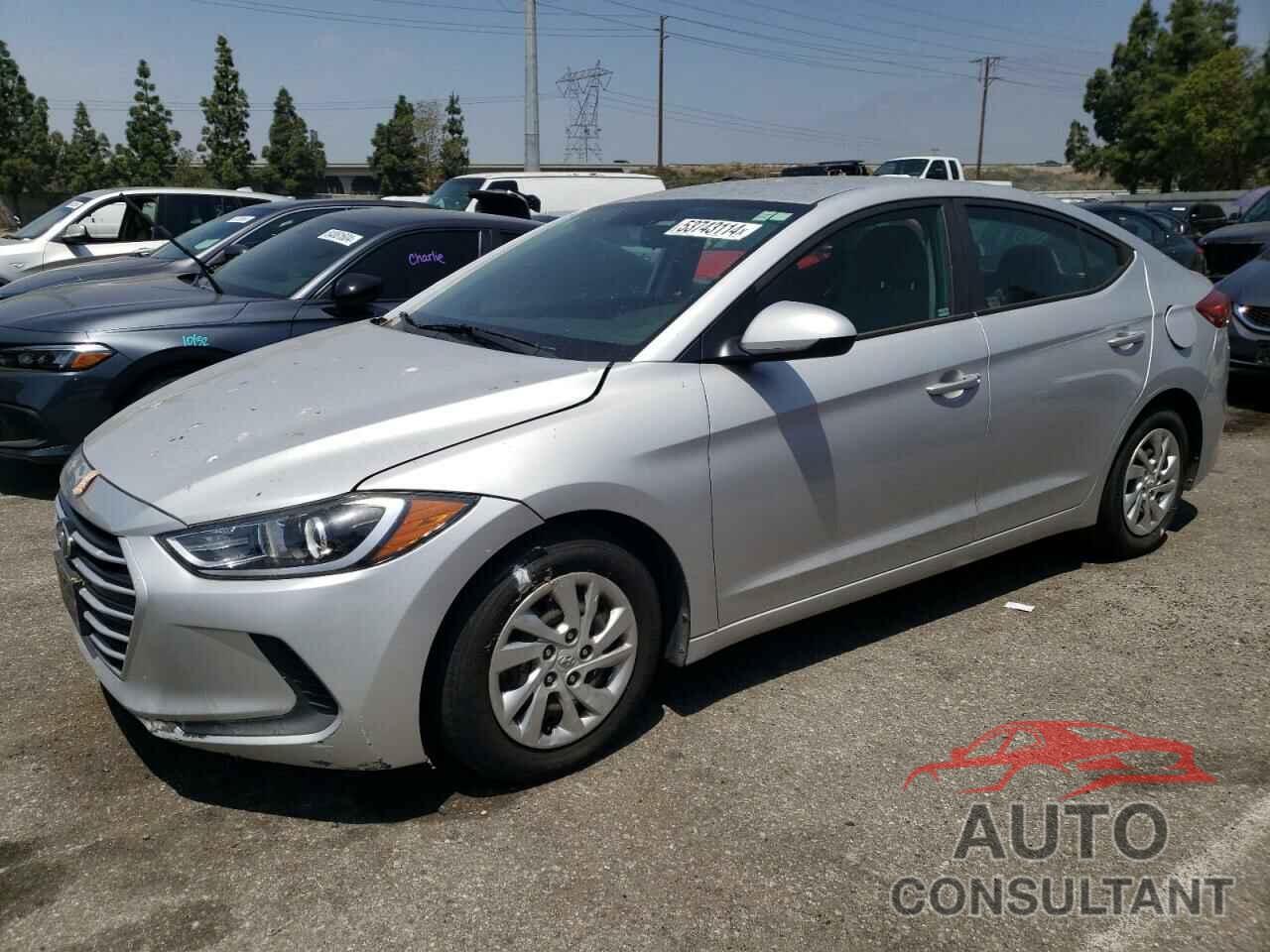 HYUNDAI ELANTRA 2017 - KMHD74LF1HU085094