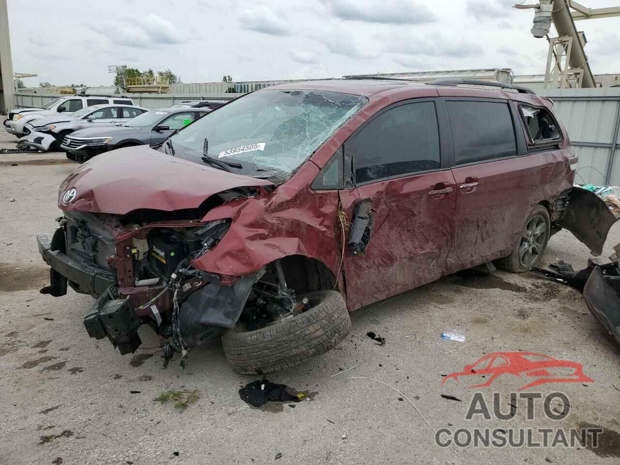TOYOTA SIENNA 2017 - 5TDXZ3DC5HS858275