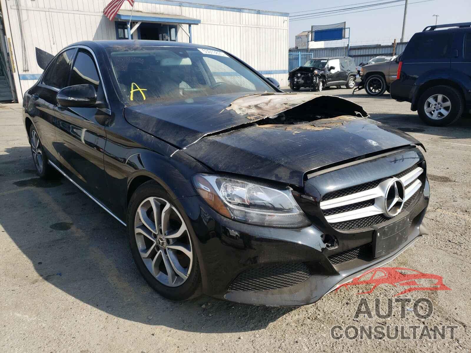 MERCEDES-BENZ C CLASS 2017 - 55SWF4JB5HU217765