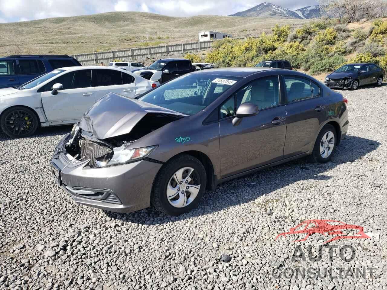 HONDA CIVIC 2013 - 19XFB2F50DE269485