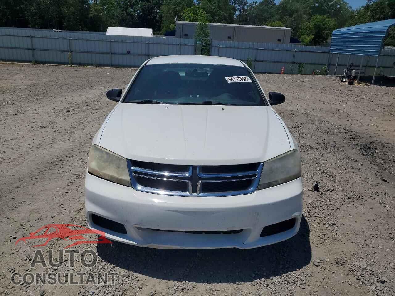 DODGE AVENGER 2013 - 1C3CDZAG5DN633057