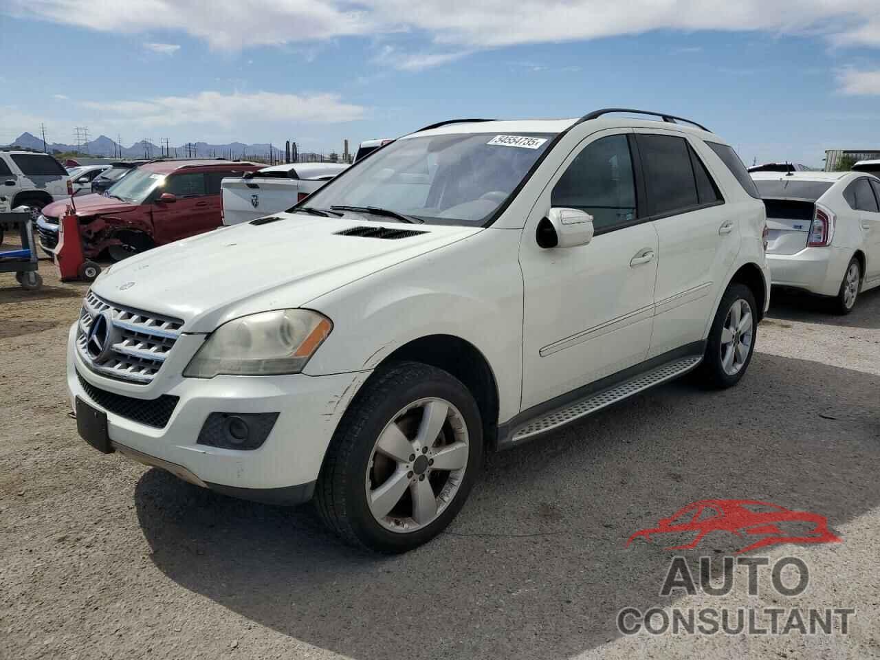 MERCEDES-BENZ M-CLASS 2009 - 4JGBB86EX9A470382