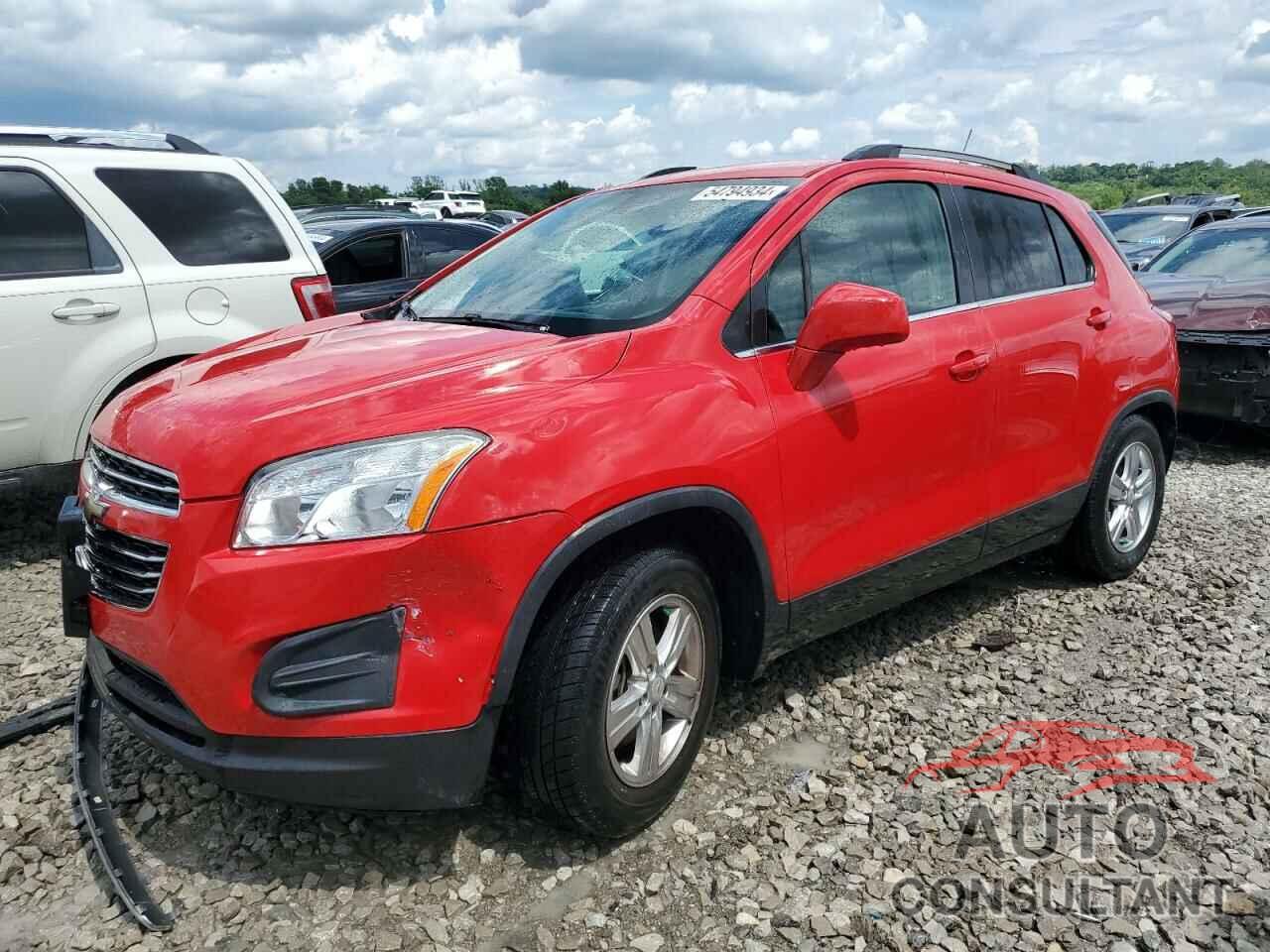 CHEVROLET TRAX 2016 - KL7CJLSB0GB572255