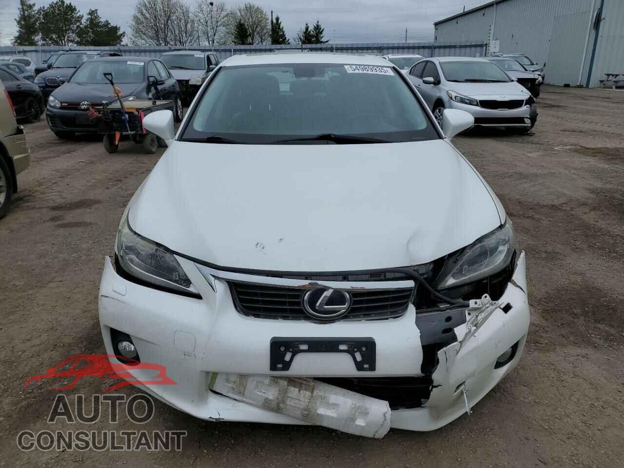 LEXUS CT 200 2012 - JTHKD5BH3C2059631