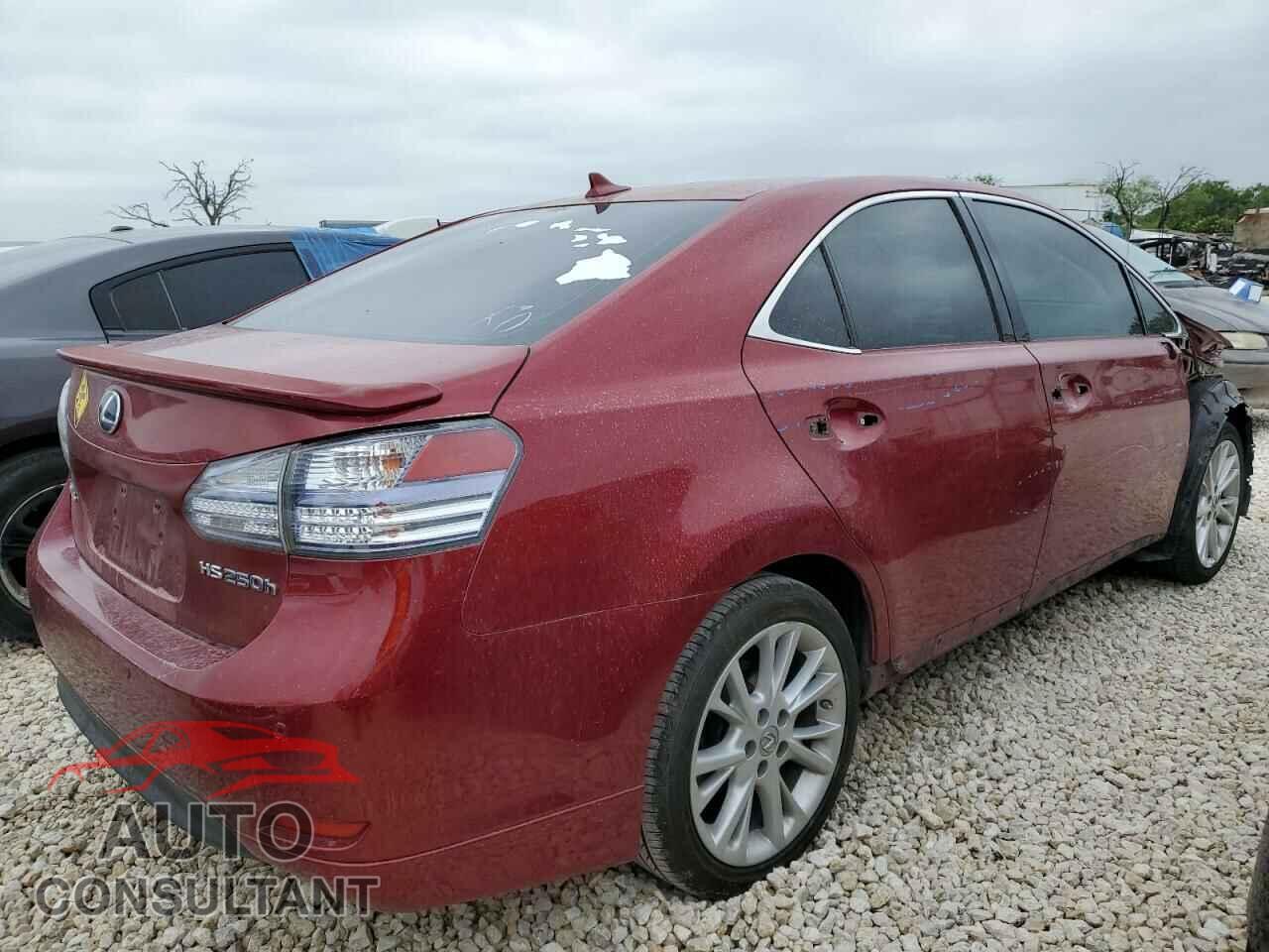 LEXUS HS 2010 - JTHBB1BA6A2010860