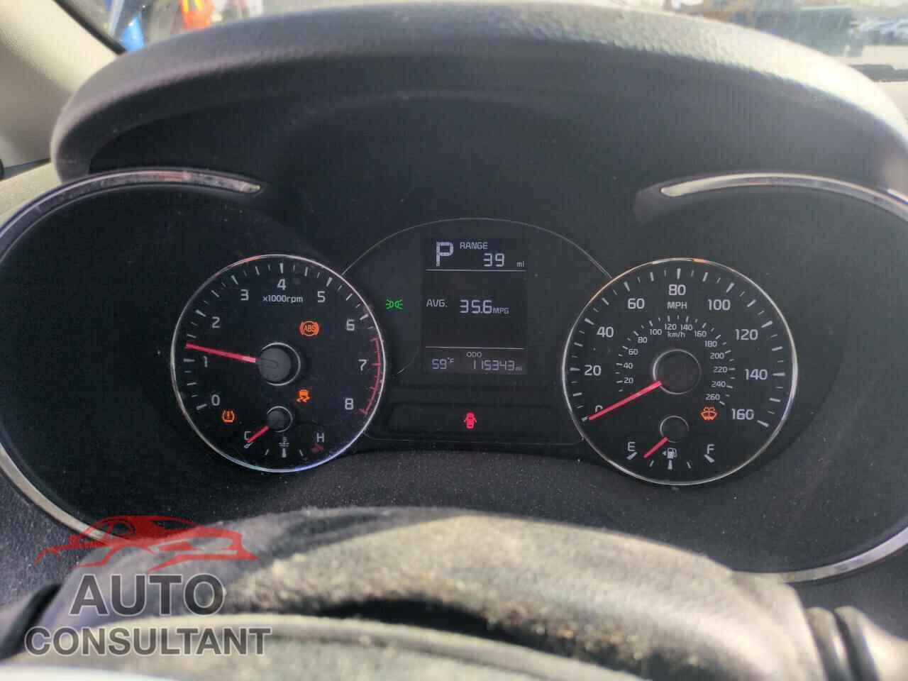 KIA FORTE 2017 - 3KPFK4A74HE140241