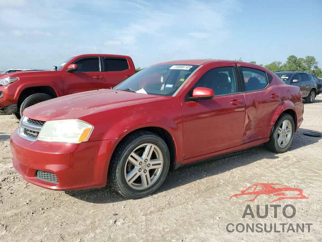DODGE AVENGER 2012 - 1C3CDZCBXCN219367