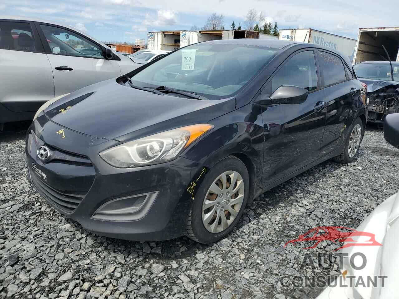 HYUNDAI ELANTRA 2014 - KMHD25LH7EU184181