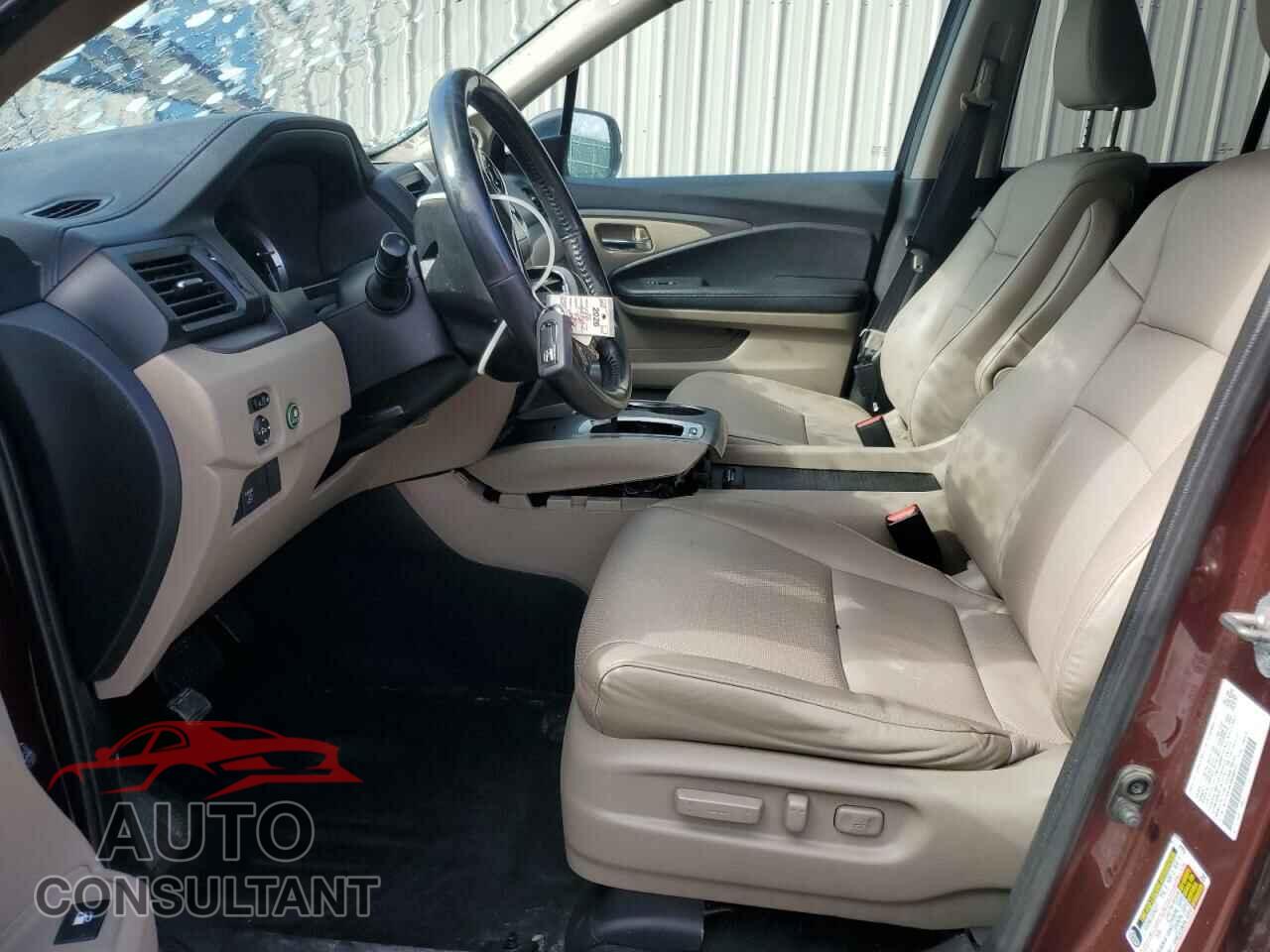 HONDA RIDGELINE 2019 - 5FPYK3F5XKB038414