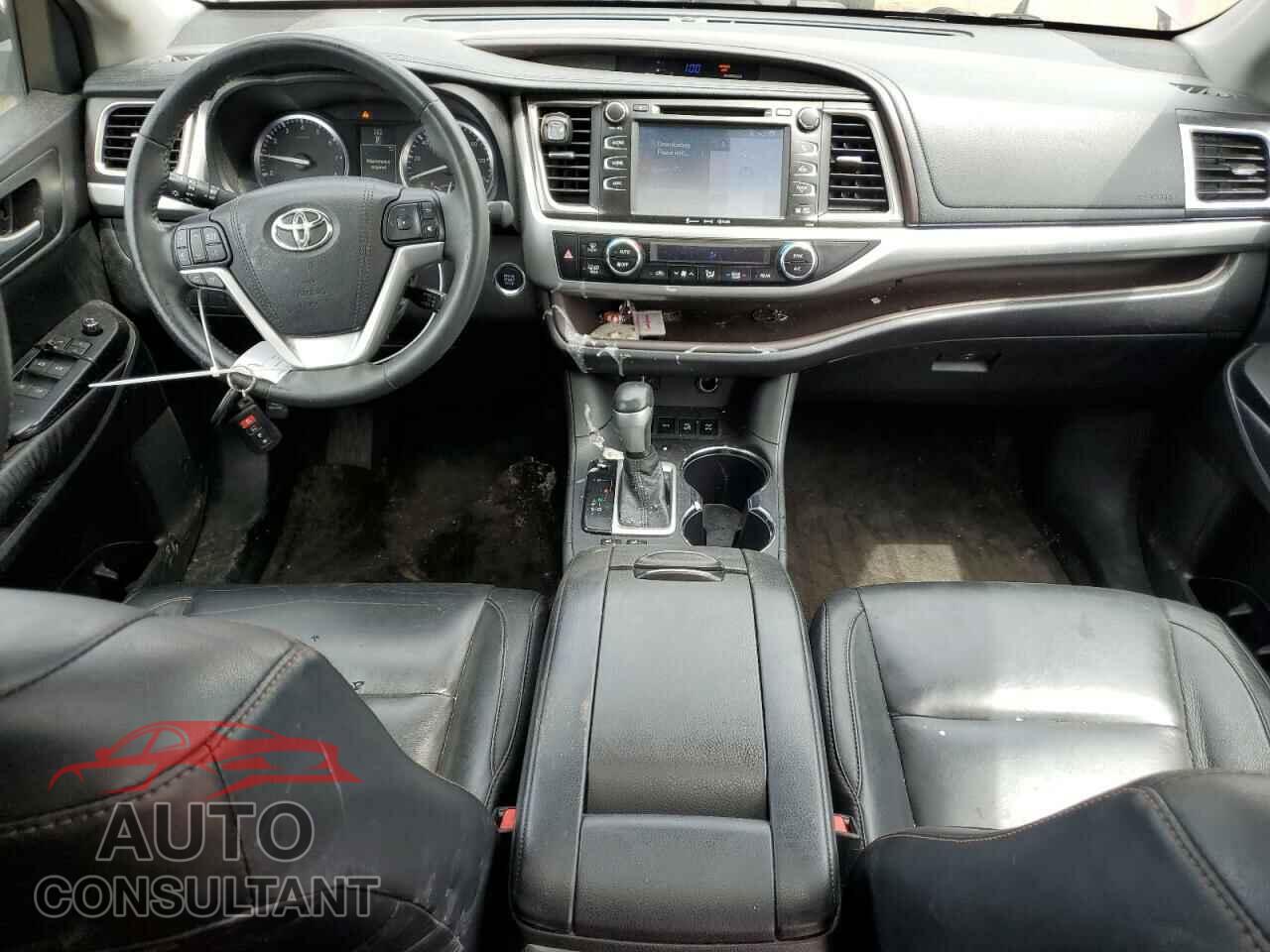 TOYOTA HIGHLANDER 2016 - 5TDJKRFH6GS296004