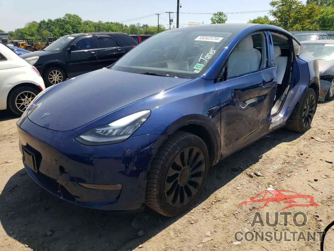 TESLA MODEL Y 2021 - 5YJYGDEE3MF300911