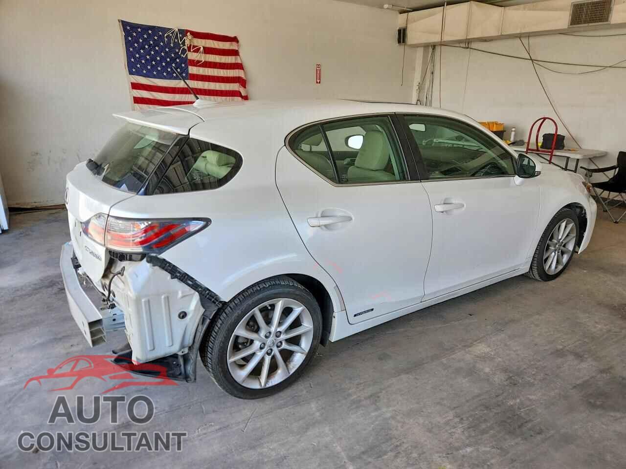 LEXUS CT 200 2011 - JTHKD5BH4B2044859