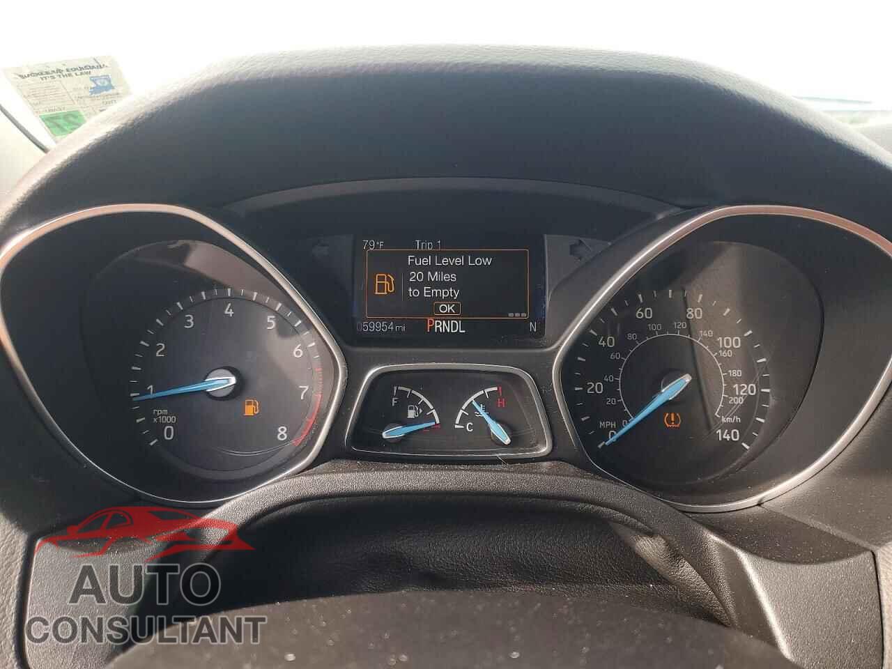 FORD FOCUS 2017 - 1FADP3F21HL241735